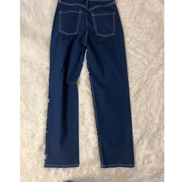 super high rise straight jean - Picture 13 of 15